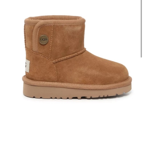 Ugg Toddler Jona Boots with Button, Size 10 - Picture 7 of 9